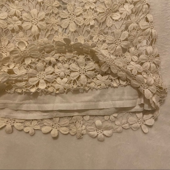 SABO SKIRT WHITE FLOWERS, Size 6 - Picture 5 of 10